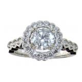 14kt Gold 2.06 ct Round Brilliant Diamond Ring