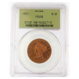1893 MS60 Liberty Head $10.00 Gold Eagle