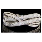 Genuine Diamond Designer Ring