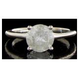 14kt Gold Brilliant 2.22 ct Diamond Ring