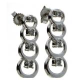 14kt Gold Brilliant 1/4 ct Diamond Earrings