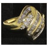 10kt Gold Brilliant 1/2 ct Diamond Ring