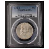 1954 *D* - PCGS MS64 FBL Franklin Silver Dollar