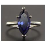 Marquise Cut 3.50 ct Tanzanite Solitaire Ring