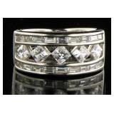 Beautiful White Topaz Designer Band