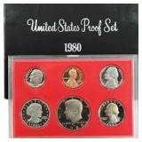 1980 US Mint Proof Set