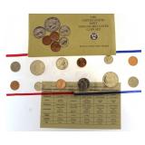 1990 Uncirculated Coin Set with D & P Mint