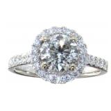 14kt Gold 2.02 ct Round Brilliant Diamond Ring