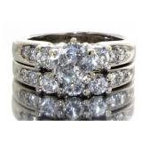 14kt Gold Brilliant 2.10 ct Diamond Bridal