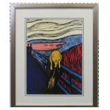 Scream Giclee By Andy Warhol After Edvard Munch