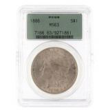 1886 Philadelphia MS63 Morgan Silver Dollar