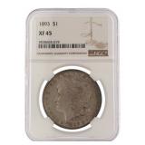 1893 Philadelphia Morgan Silver Dollar *MAJOR Key