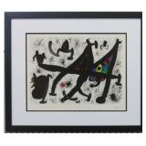 Contemporary Print Plate Signed By Joan Miro