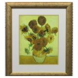 15 Sunflowers In A Vase By Vincent Van Gogh