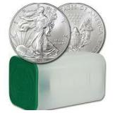 2015 - US Mint Roll American Silver Eagle