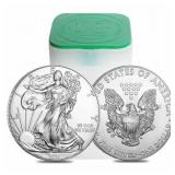 2021 - US Mint Roll American Silver Eagle