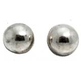 Sterling Silver 8 mm Ball Earrings