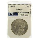 1883-O MS66 Morgan Silver Dollar