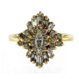 14kt Gold Quality 1.00 ct Diamond Estate Ring