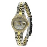 Ladies Oyster Datejust MOP Rolex w