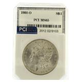 1902-O Morgan Silver Dollar MS65