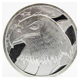 .999 Pure Silver 1 Ounce Pledge Of Allegiance Coin