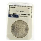 1885-O Morgan Silver Dollar MS65
