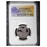 2010-S Yellowstone N.P. PF69 Ultra Cameo Quarter