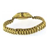 18kt Gold Ladies Presidential Rolex w/ Diamonds