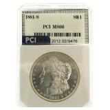 1881-S MS66 Morgan Silver Dollar