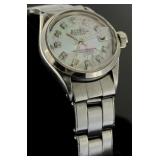 Ladies Oyster White MoP Rolex Watch