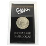 1883 GSA BU Carson City Morgan Silver Dollar