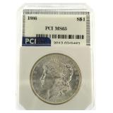1886 MS65 Morgan Silver Dollar