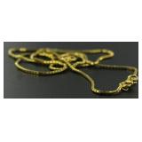 14kt Gold 18" Necklace