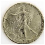 1945 Walking Liberty Silver Half Dollar