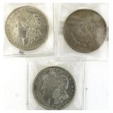 1921 AU Morgan Silver Dollars