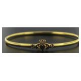 9kt Gold Princess Cuff Bracelet