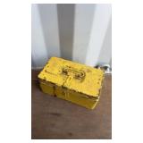 Vintage toolbox, and contents (sc9)