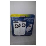 S size 4 pack golf gloves