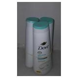 3 Dove sensitive skin body wash
