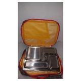 Lunch box opened