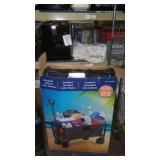 $90 Folding wagon with brakes opened