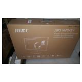 MSI pro mp245v monitor screen is broken