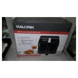 $160 kalorik air fryer damage sticker for display
