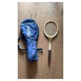 Vintage slazenger tennis racket with carry case