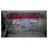 Scotties 20 pack white tissues some boxes are