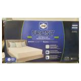 $50 queen size frost mattress pad opened