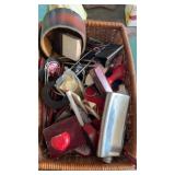 a basket of miscellaneous items (sc9)
