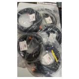 5 extension cables, 8 mm