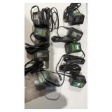 8 automatic battery, chargers